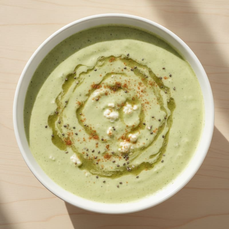 Green Goddess Cottage Cheese Smoothie