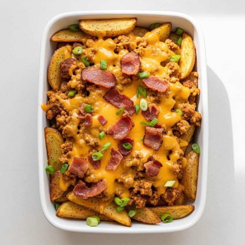 Crispy Bacon Cheddar Fries