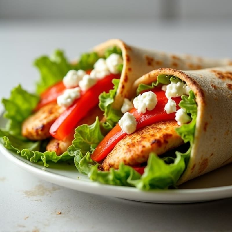 Grilled Buffalo Ranch Chicken Wrap