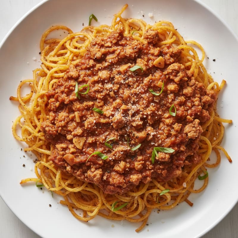 Roasted Spaghetti Squash with Marinara