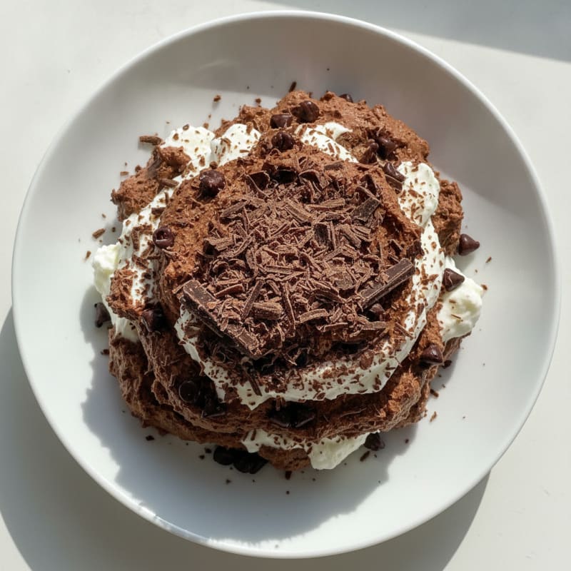 Chocolate Protein Mousse with Egg Whites