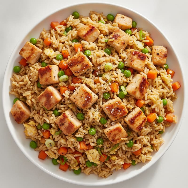 Chicken and Vegetable Fried Rice