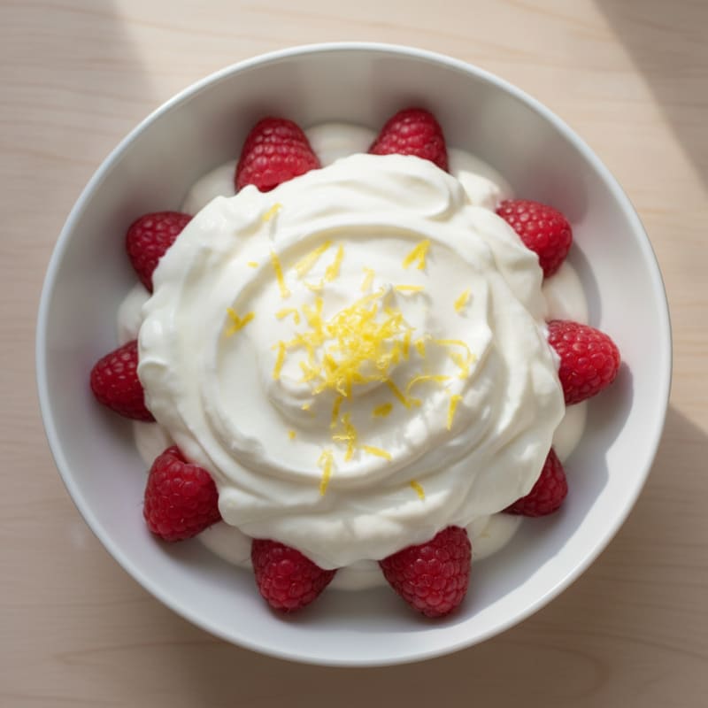 Creamy Protein Yogurt Parfait with Mixed Fruit