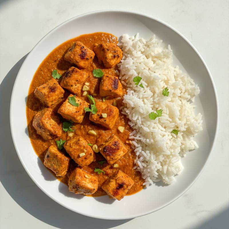 Chicken Tikka Masala with Basmati Rice
