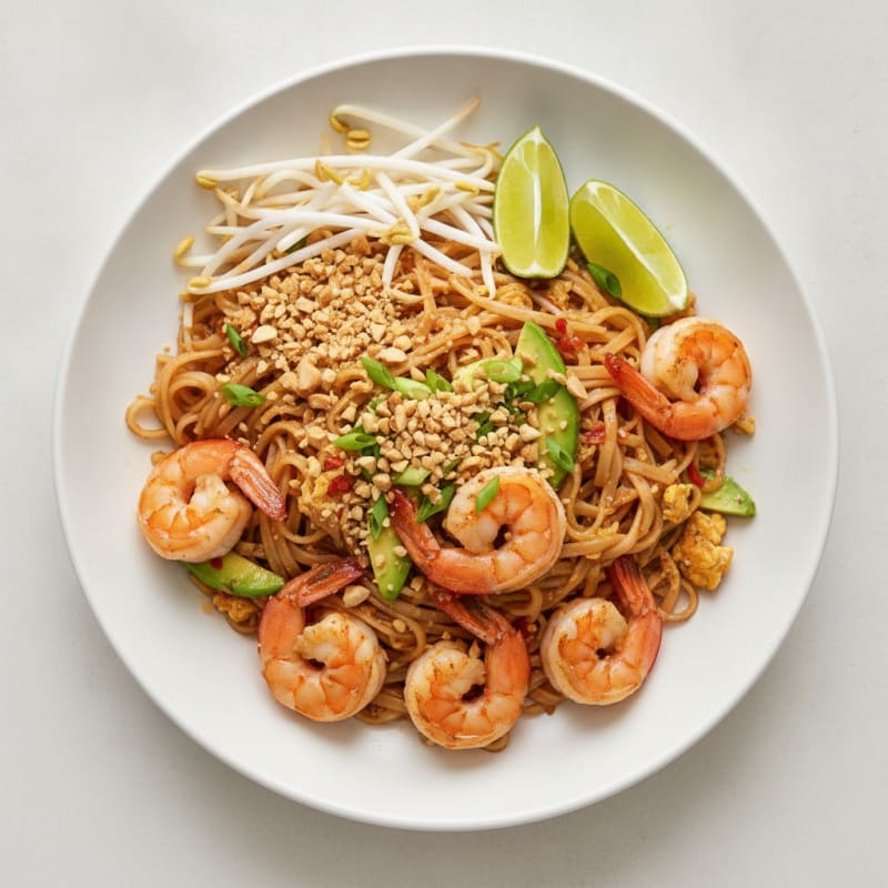 Shrimp Pad Thai Noodles
