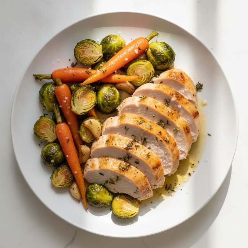 Herb-Roasted Turkey Breast with Vegetables