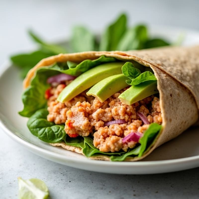 Spicy Tuna Whole Wheat Wrap
