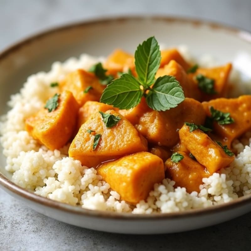 Creamy Coconut-Spiced Butter Chicken