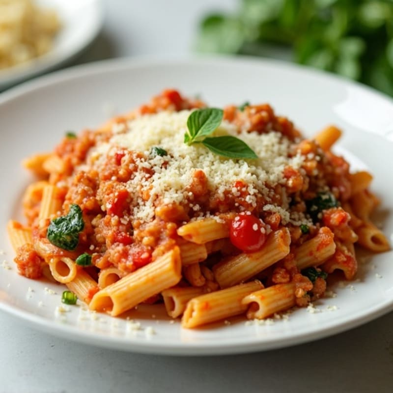 Protein-Packed Turkey and Veggie Baked Ziti