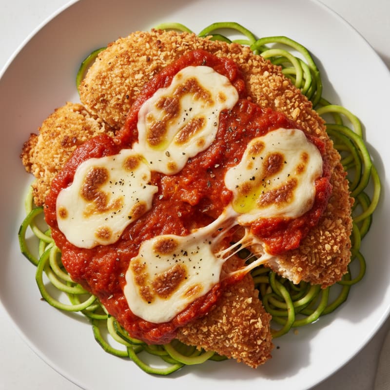 Baked Chicken Parmesan with Marinara