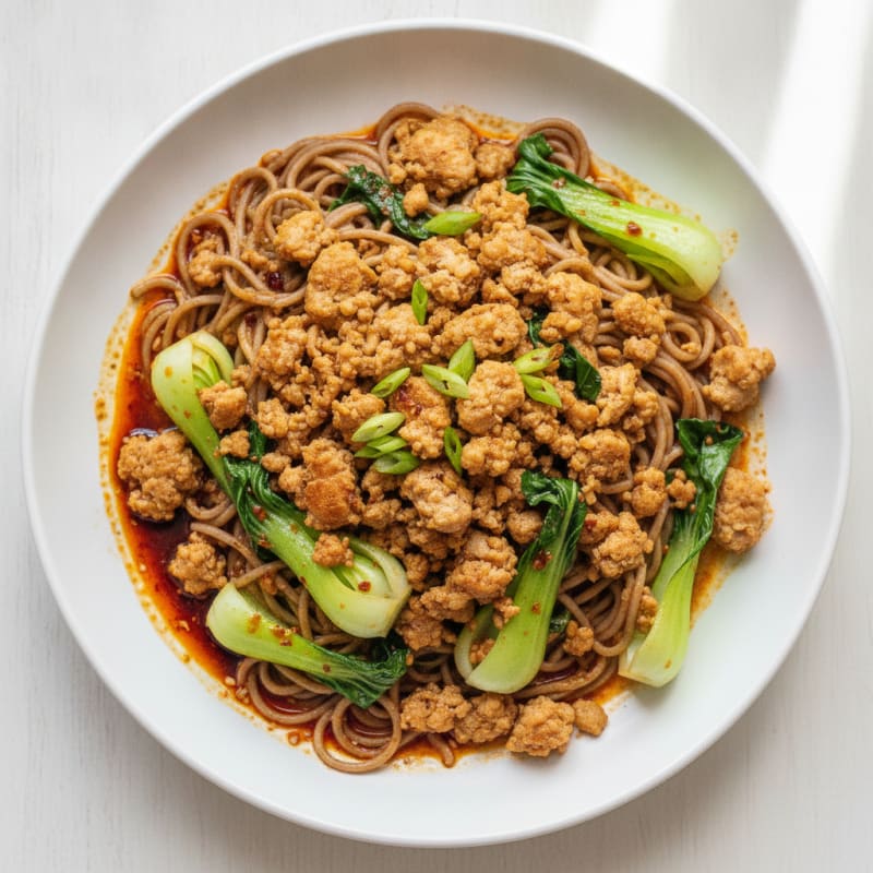 Sichuan Dan Dan Noodles with Chili Oil
