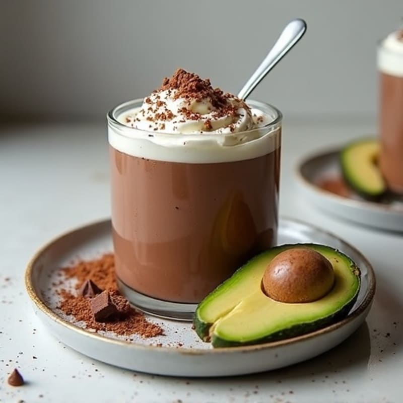 High-Protein Chocolate Avocado Mousse