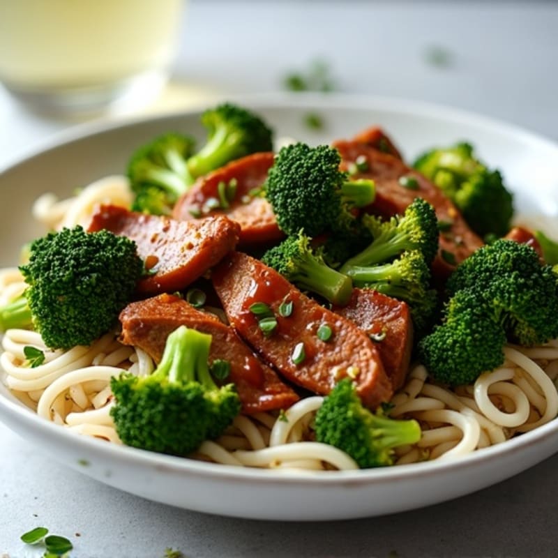 Ginger-Garlic Beef and Broccoli Stir-Fry