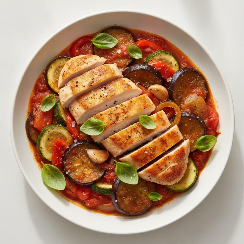 Classic French Ratatouille with Herbs