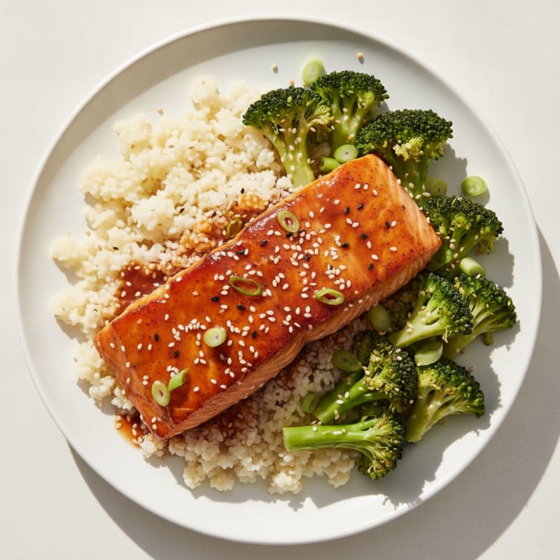 Teriyaki Glazed Salmon