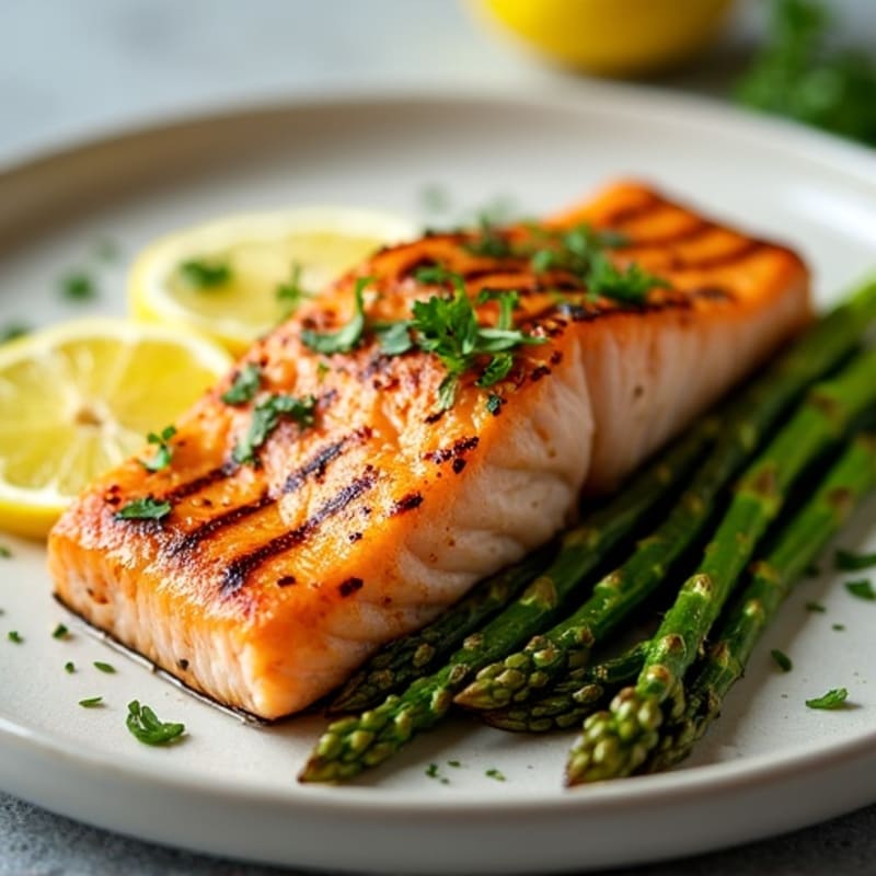 Lemon Herb Grilled Salmon