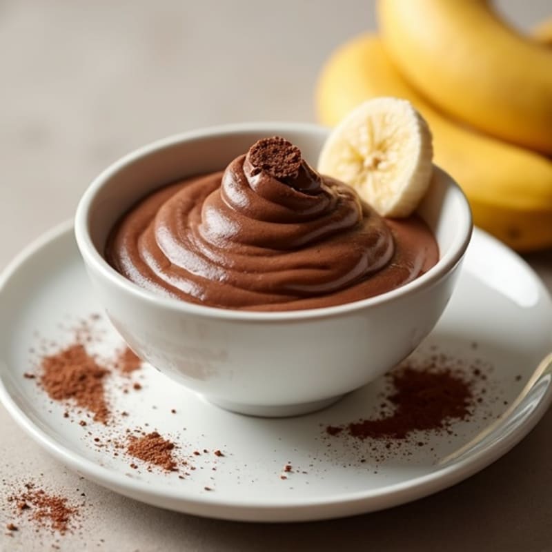Silky Chocolate Protein Pudding with Cottage Cheese