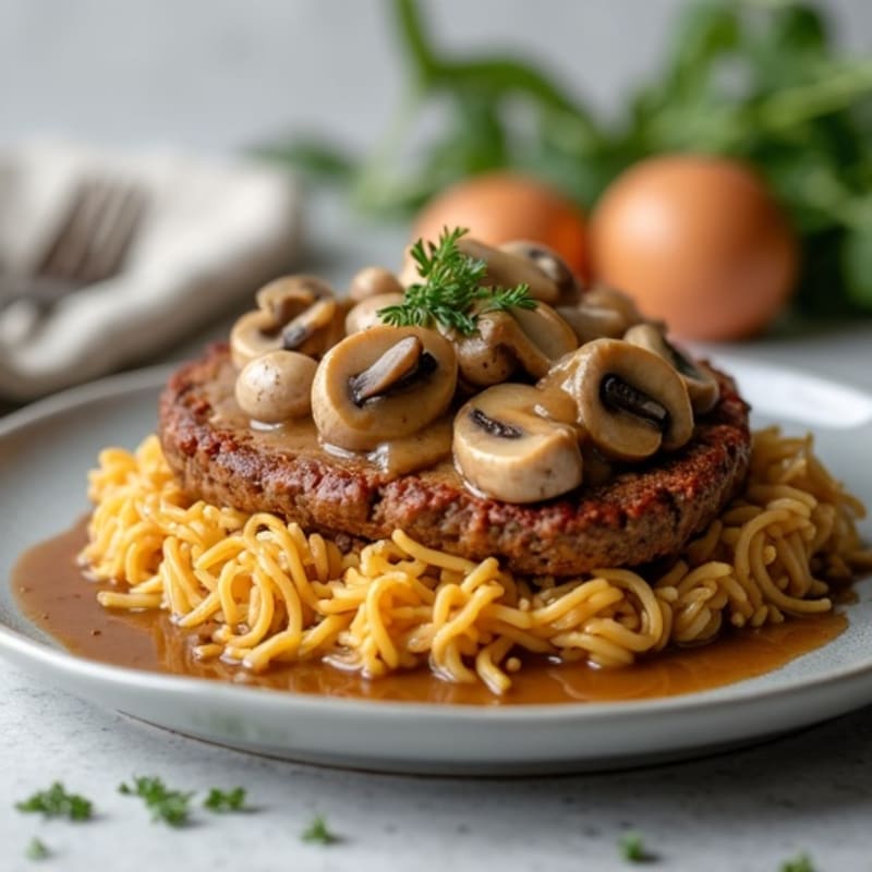 Lean Meatloaf with Savory Gravy
