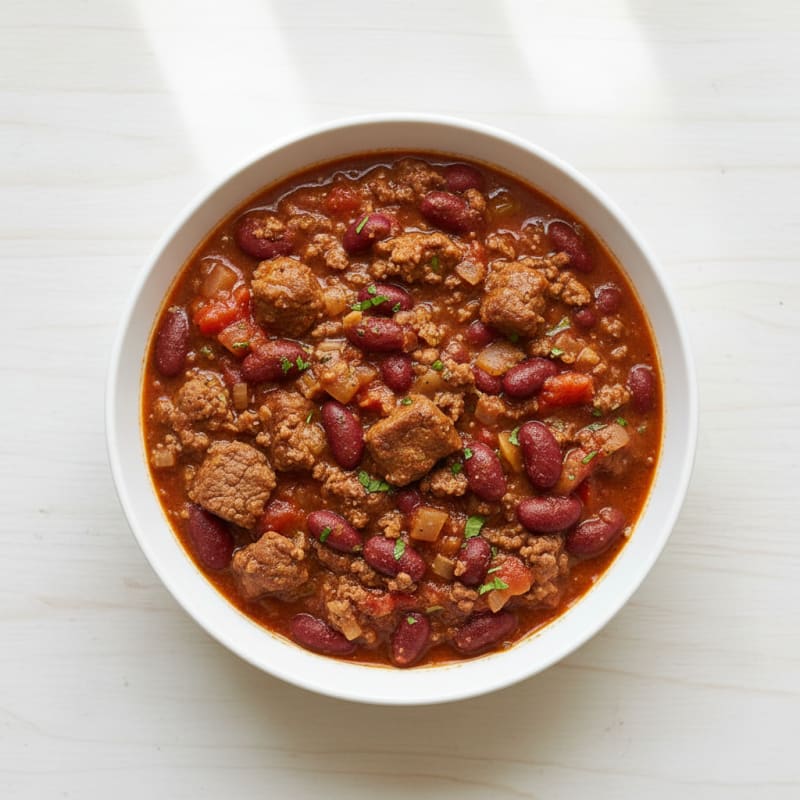 Smoky Beef and Bean Chili