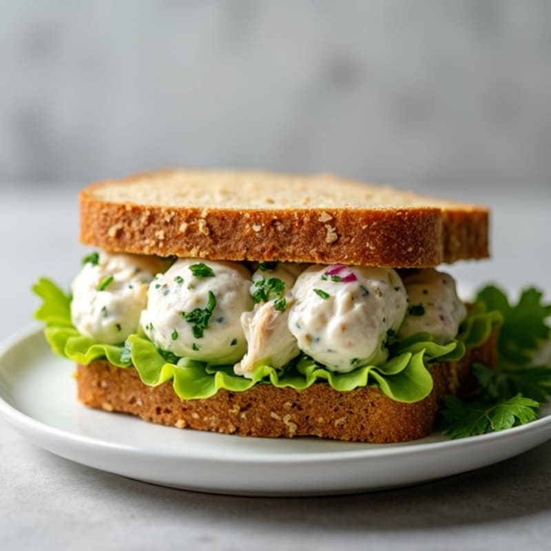 Creamy Herb Chicken Salad Sandwich