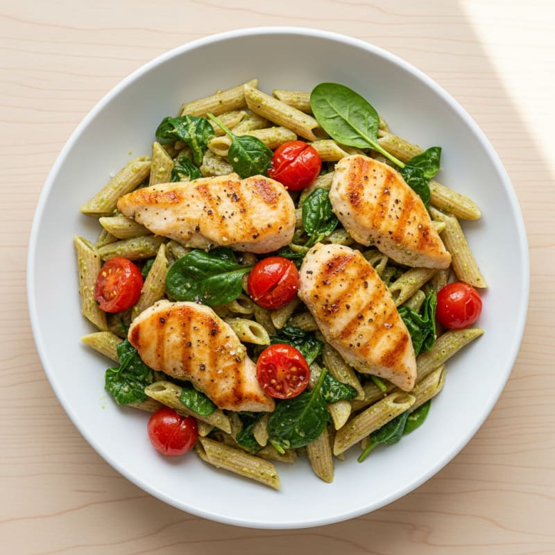 Creamy Pesto Chicken Pasta