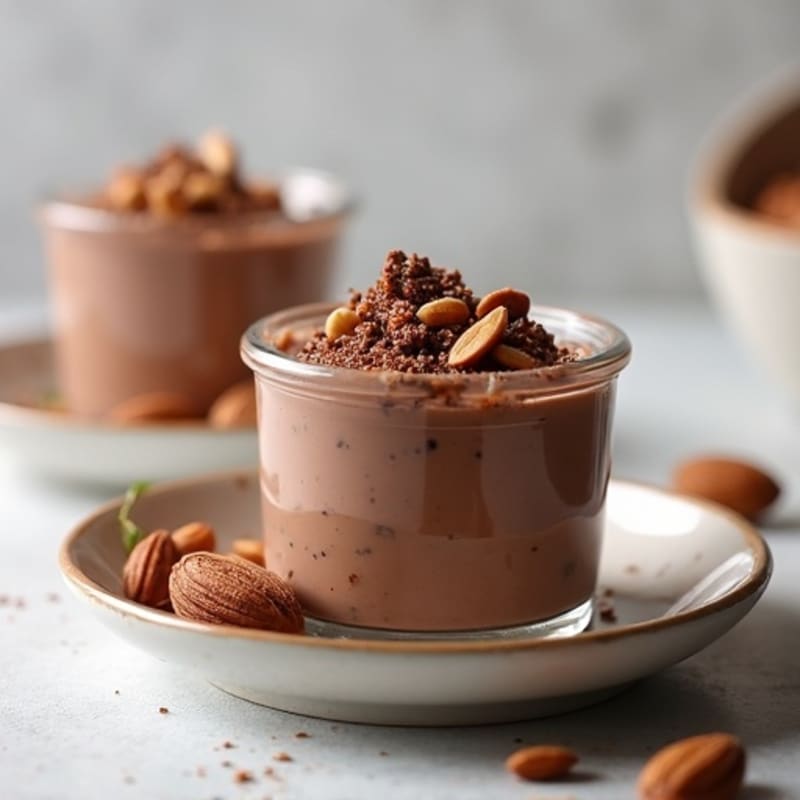 Silky Chocolate Protein Pudding with Greek Yogurt