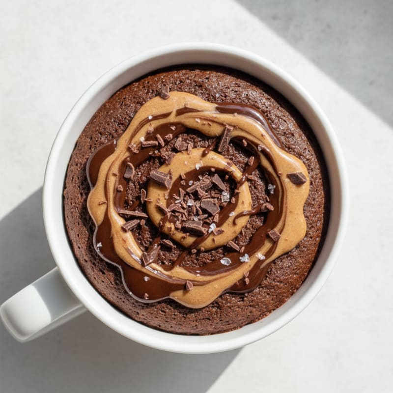 Decadent Chocolate Protein Mug Cake