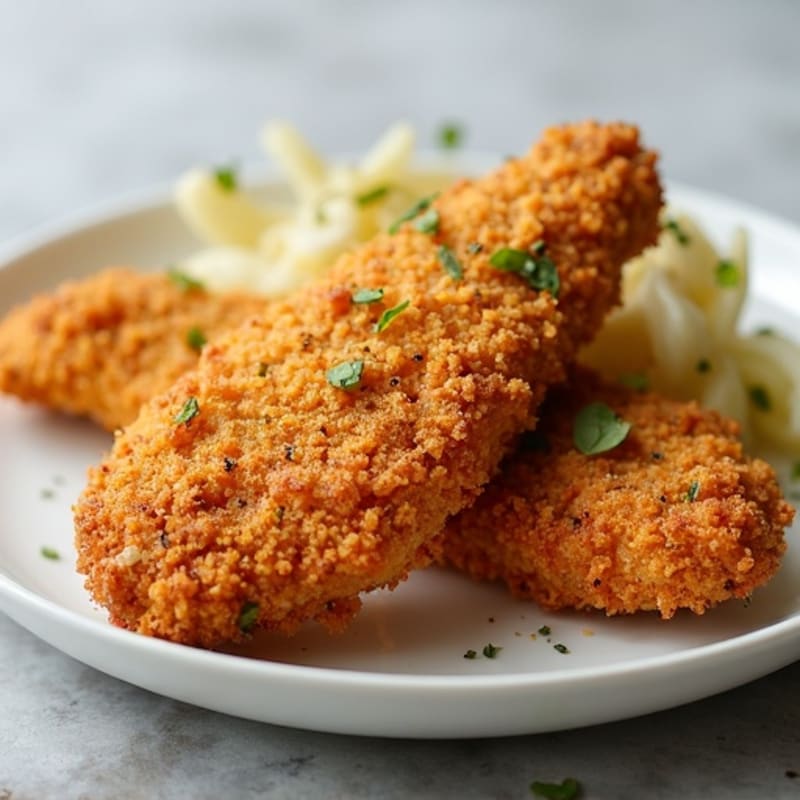 Crispy Almond-Crusted Baked Chicken Tenders
