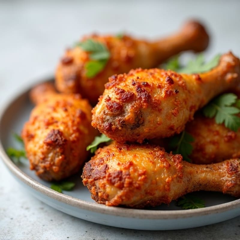 Crispy Baked Chicken Drumsticks