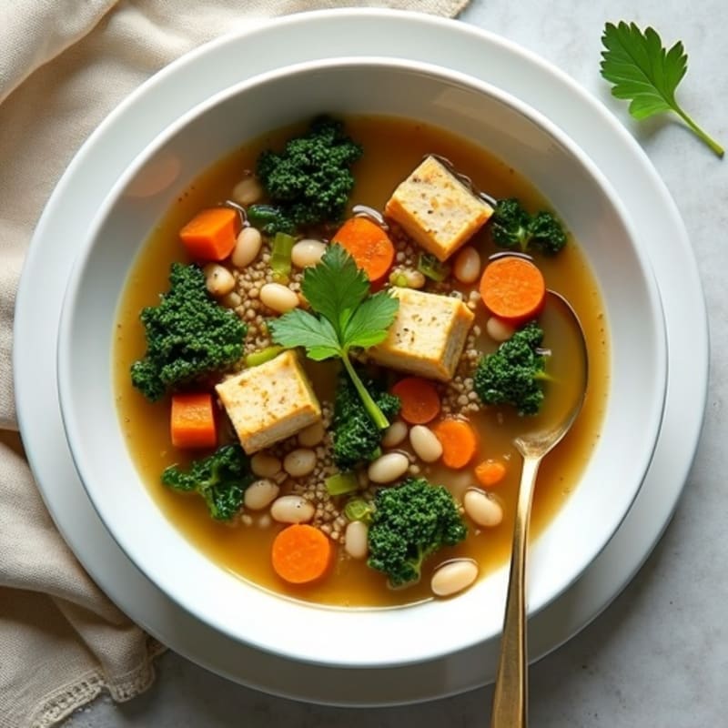Hearty Kale and White Bean Soup