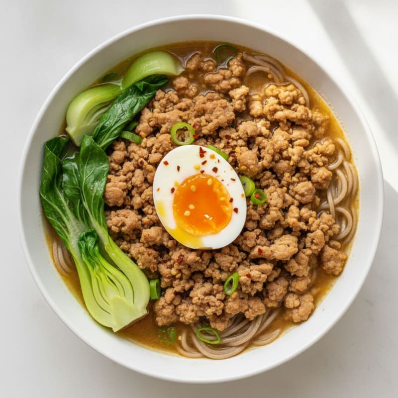 Savory Pork Ramen Bowl
