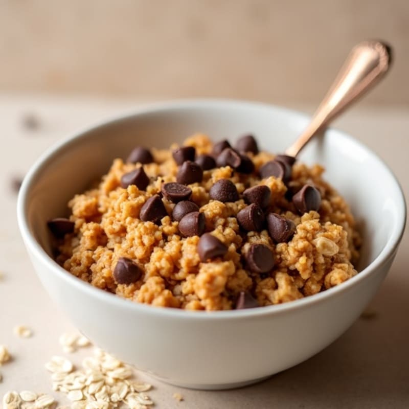 Hearty Peanut Butter Chocolate Baked Oatmeal