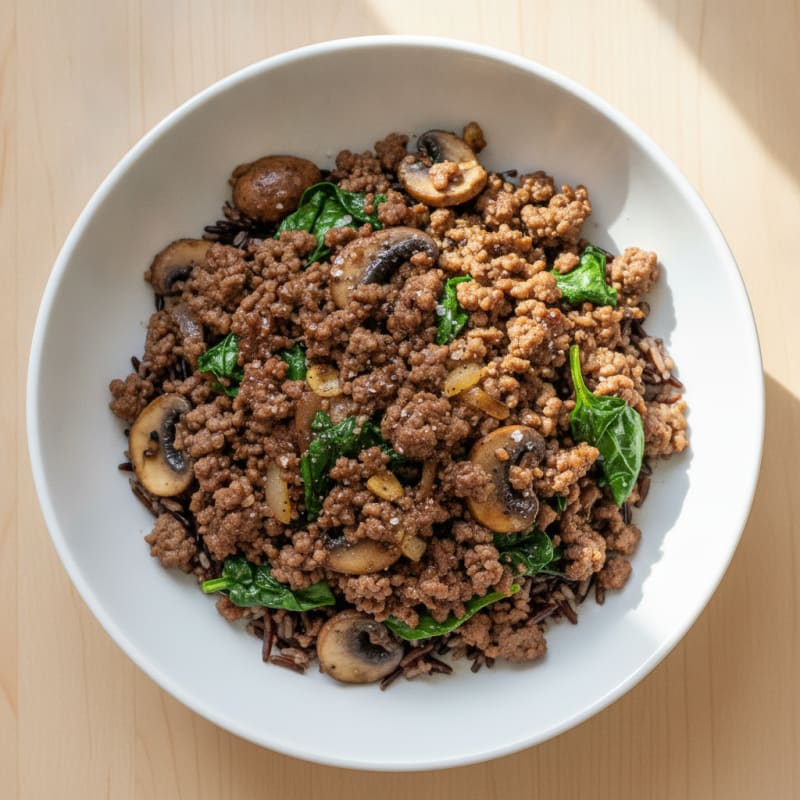 Moose & Wild Rice Protein Bowl