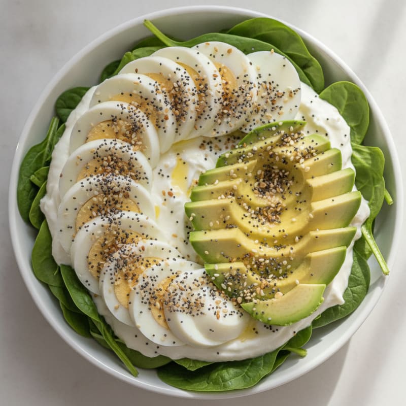 Quick Egg and Avocado Protein Bowl