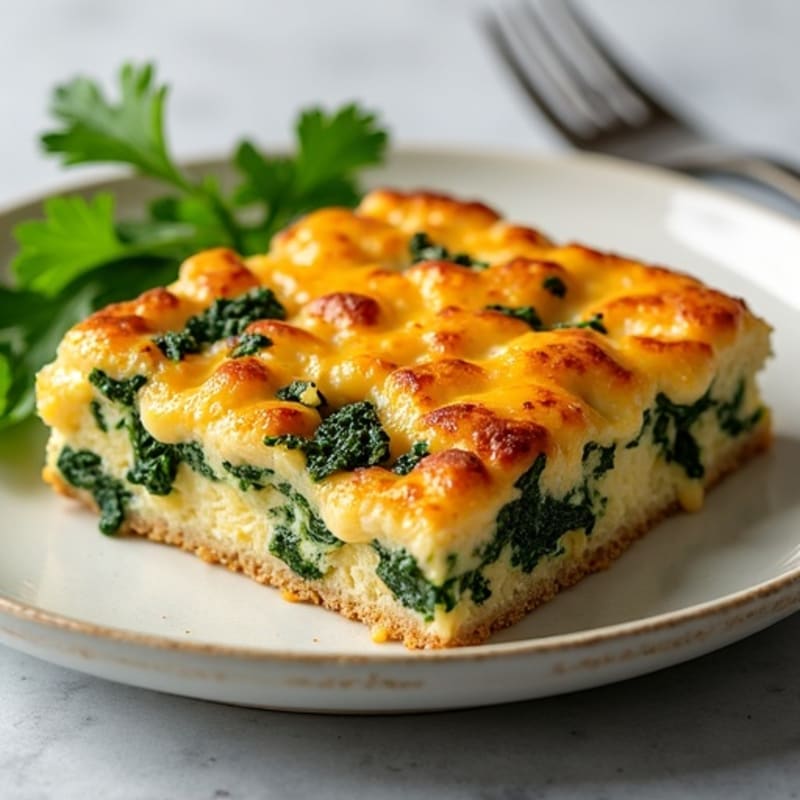 Savory Sausage and Kale Baked Strata