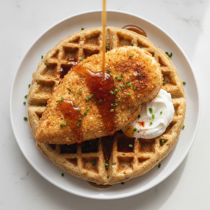 Golden Chicken & Waffles