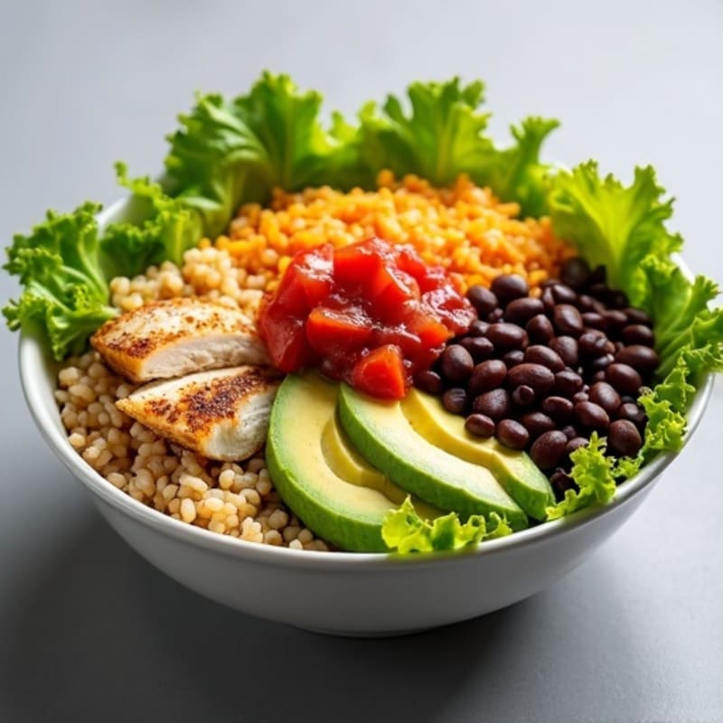 Hearty Black Bean Burrito Bowl