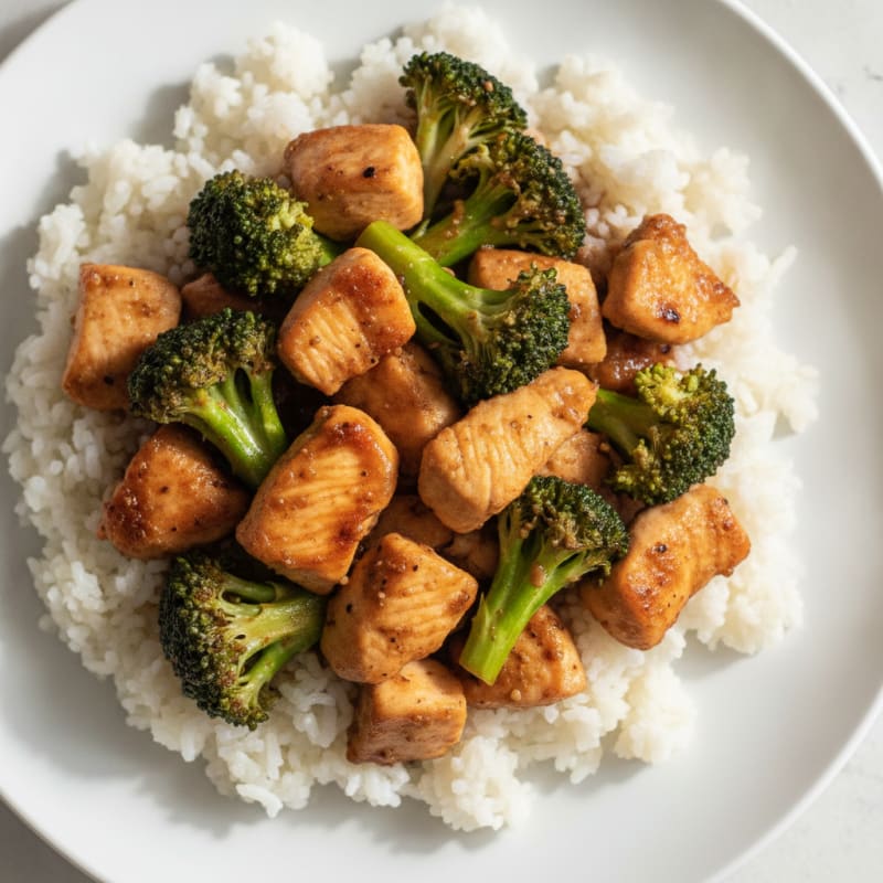 Teriyaki Chicken and Broccoli Stir-Fry