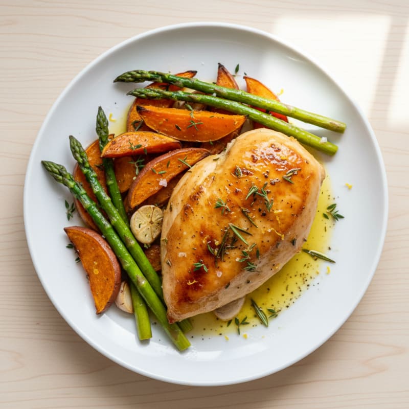 Zesty Lemon Herb Roasted Chicken