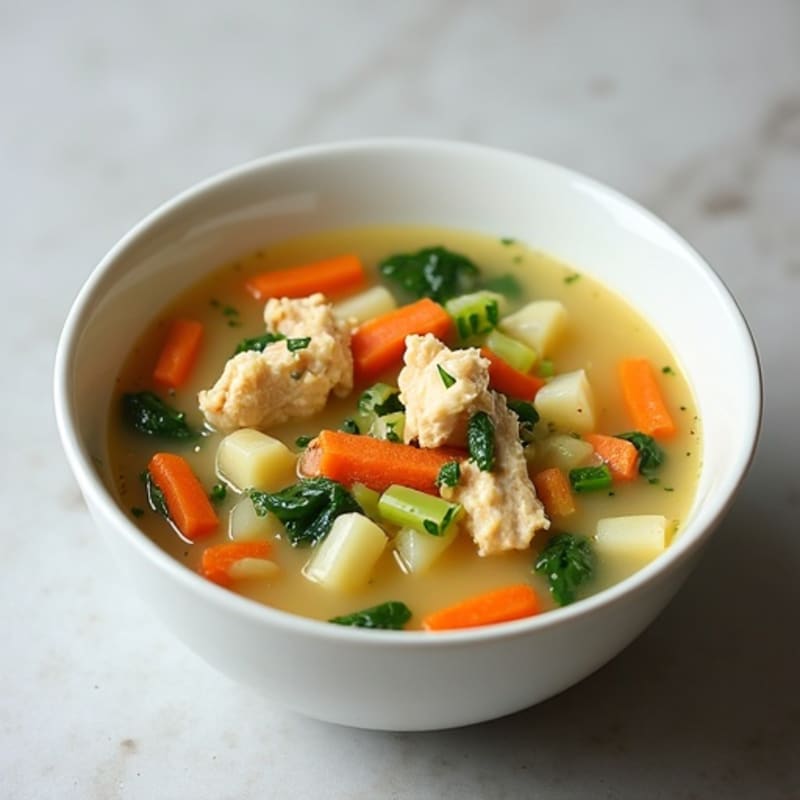 Creamy Chicken Vegetable Soup