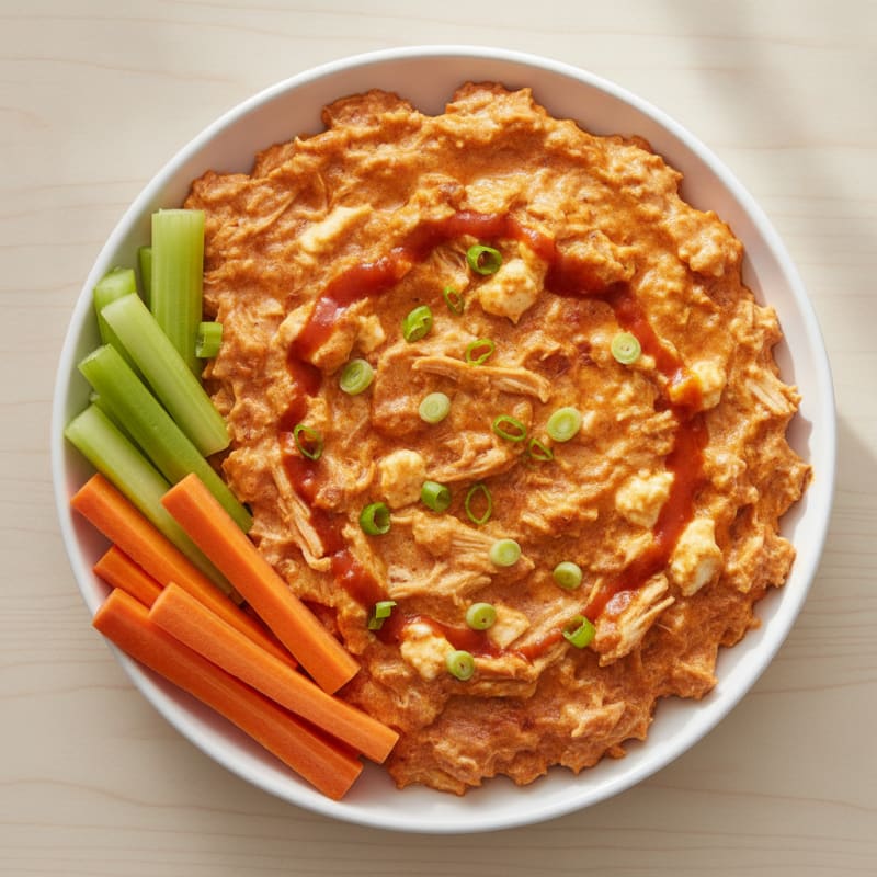 Buffalo Chicken Dip with Cream Cheese