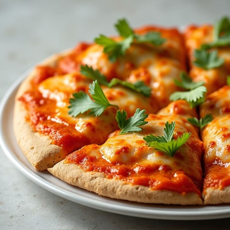 Crispy Buffalo Chicken Pizza