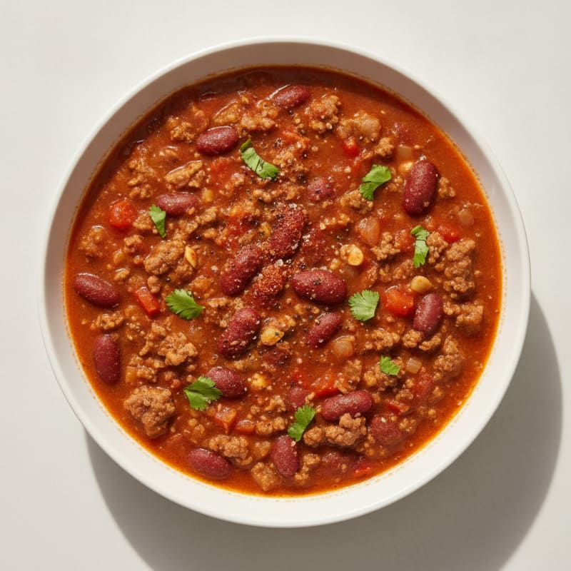 Ground Beef and Bean Chili