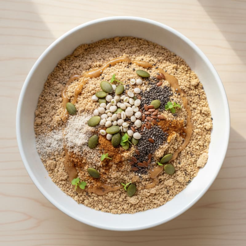 Nutrient-Rich Homemade Protein Powder Blend