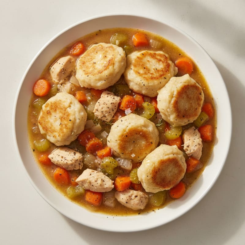 Homestyle Chicken and Herb Dumplings