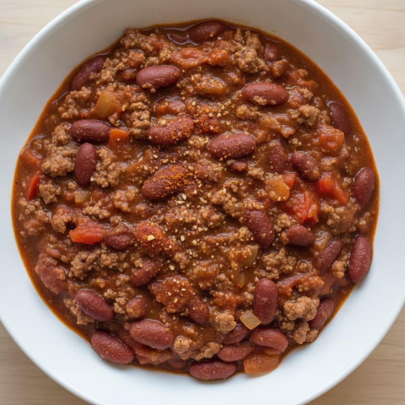 Slow Cooker Beef Chili