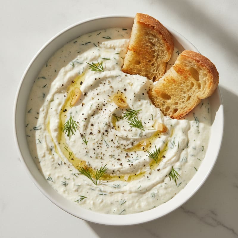 Herby Tangy Cottage Cheese Dressing