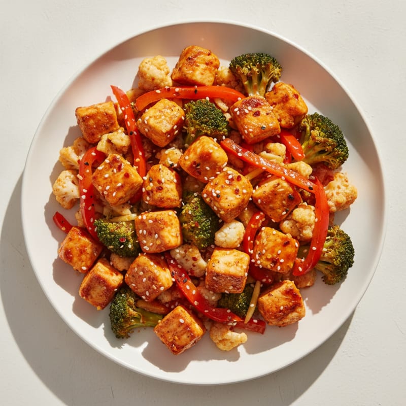 Spicy Gochujang Chicken Stir-Fry