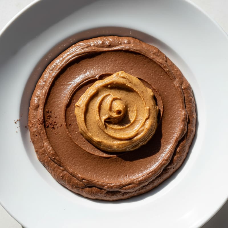 Creamy Chocolate Protein Pudding with Almond Butter