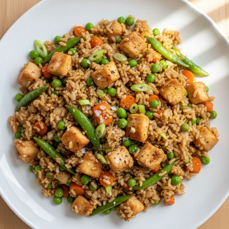 Chicken Fried Rice with Vegetables